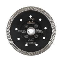 Диск алмазный отрезной турбо с фланцем MIG-FL (MSRBR) 125*M14*1,2 мм гранит сухой рез TECH-NICK