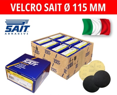 Фибродиск мягкий SAIT 115хVelcro №80 Фибродиск мягкий SAIT 115хVelcro №80